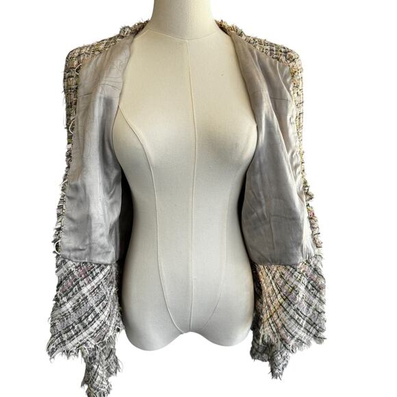 Chanel 2005 Spring Collection Lesage Tweed Fringed Jacket Multicolor 42 FR - Picture 5 of 16